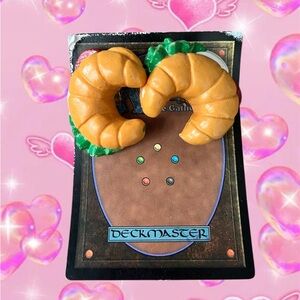 Croissant clip on  Earrings